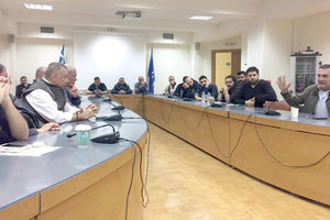 Σε συνάντησή  οι εκπρόσωποι του Συνδέσμου Επαγγελματιών Επισιτισμού και Διασκέδασης, με τους εκπροσώπους της δημοτικής αρχής.
