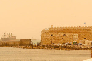 αφρικανική σκόνη στην Κρήτη