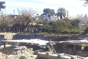 Στον αρχαιολογικό χώρο της Τυλίσου είχαν τη δυνατότητα να περιηγηθούν οι μαθητές του Γυμνασίου του οικισμού.