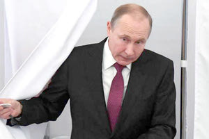 ο Βλαντίμιρ Πούτιν επανεξελέγη θριαμβευτικά