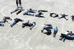 «Όχι στη βία» λένε οι μαθητές του Λυκείου Γουβών