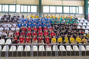 Παιδιά που έλαβαν μέρος στο τουρνουά Ακαδημιών Funnyball