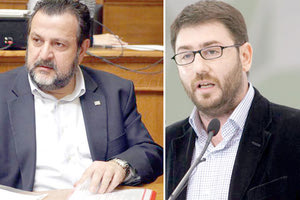 μεταξύ Βασίλη Κεγκέρογλου και Νίκου Ανδρουλάκη