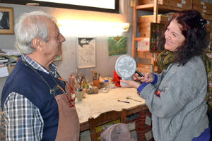 Στο εργαστήρι του δημιουργού́ κ. Κώ́στα Νικάκη