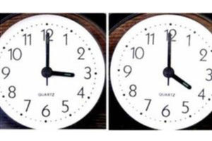 H αλλαγή της ώρας