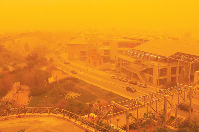 “Όταν κοιτάς από ψηλά”- Εικόνες της αφρικανικής σκόνης από το διάστημα