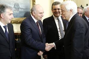 Ο κ. Αλιφιεράκης με τον Πρόεδρο της Δημοκρατίας