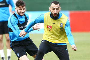 Μήτρογλου και Μανωλάς στην προπόνηση της Εθνικής