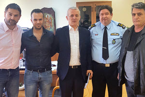 οι συνδικαλιστές με τον επιτελάρχη της ΕΛ.ΑΣ.