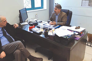 ΝΕΡΟ: Λαμπρινός και Ρασούλης ψάχνουν να βρουν λύση