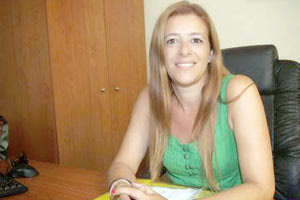 Η αντιδημάρχος κ. Μαρία Καναβάκη