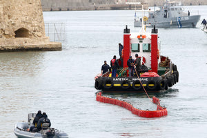 Φωτιά σε σκάφος, αλλά ήταν... άσκηση