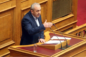 ο βουλευτής Ηρακλείου Σωκράτης Βαρδάκης