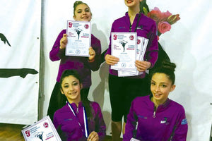 Οι αθλήτριες του “Ν. Καζαντζάκη” που διακρίθηκαν στη Θεσσαλονίκη