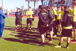 προπόνηση Εργοτέλη - Τάκης Γκώνιας