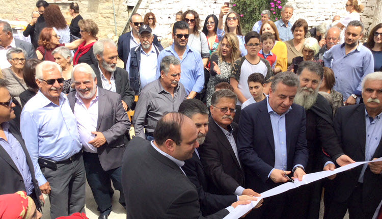 φορείς εγκαινίασαν χθες το κτήριο «Συνδέσμου Ανάπλασης Εθιάς»