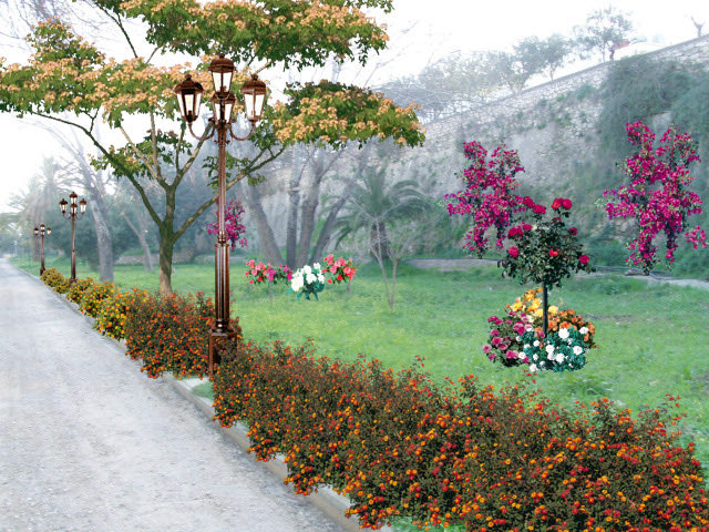 Μια όμορφη πρόταση αποκατάστασης του πάρκου της Όασης του γνωστού ανθοπώλη κ. Βαθιανάκη!