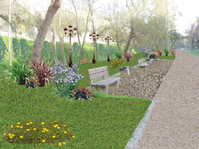 Μια όμορφη πρόταση αποκατάστασης του πάρκου της Όασης του γνωστού ανθοπώλη κ. Βαθιανάκη!