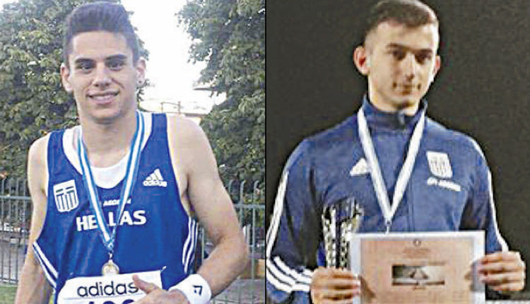   Ο Ποταμιανάκης και ο Καλογεράκης (δεξιά)