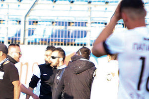 Ένταση προκλήθηκε μετά τη λήξη του αγώνα στα Χανιά.