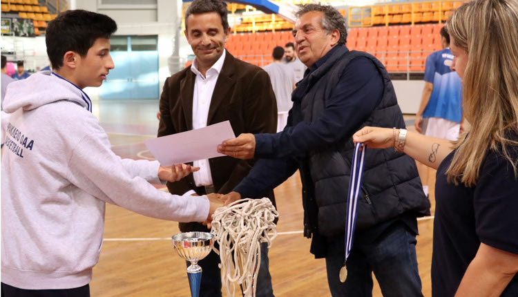 Από τη βράβευση της παιδικής ομάδας του “Ηράκλειο” 