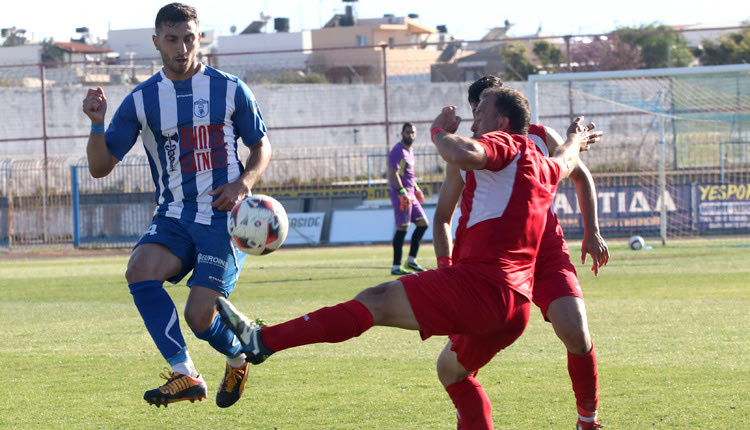 Ο Μελισσόπουλος του Ηροδότου σε φάση από το χθεσινό ματς 