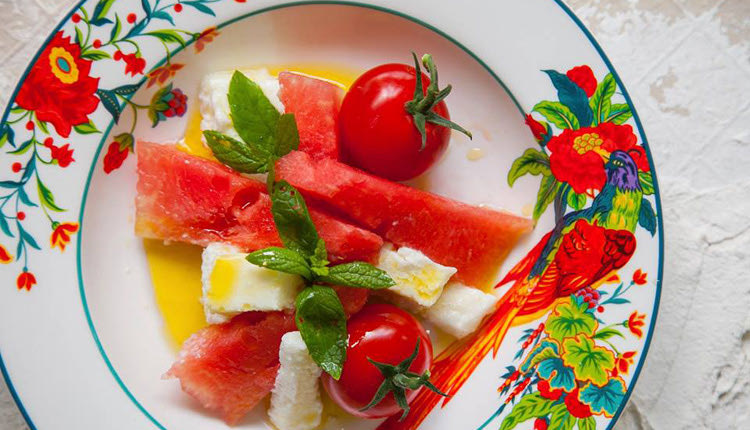 Σαλάτα καρπούζι 