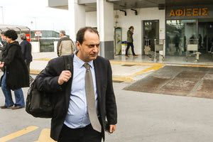 επίσκεψη του Χρήστου Σπίρτζη στο Ηράκλειο για το αεροδρόμιο