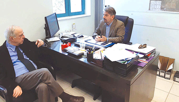 ο σχεδιασμός μας για τη λειψυδρία και ο ο δήμαρχος Βασίλης Λαμπρινός