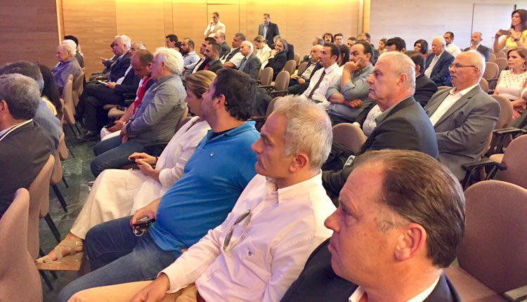 από τη συνάντηση εργασίας του ΣΕΤΕ στην Ελούντα με τη συμμετοχή μεγάλου αριθμού τουριστικών φορέων της Κρήτης