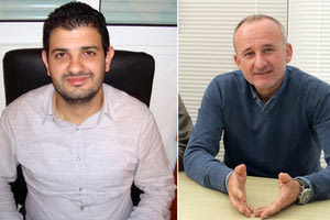 Οι κ. Λαμπρογιαννάκης και Ρηγάκης