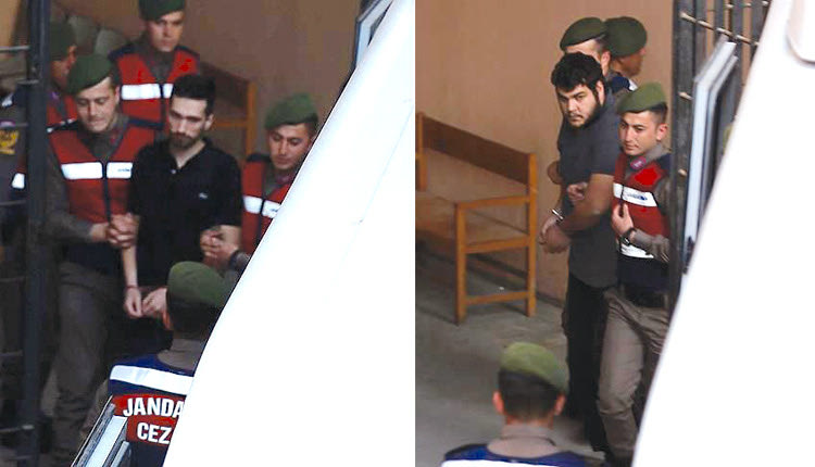  Οι δύο Έλληνες στρατιωτικοί, μετά την απόρριψη και του τρίτου αιτήματος αποφυλάκισης από τουρκικό δικαστήριο, με το σκεπτικό ότι δεν έχουν αλλάξει τα δεδομένα