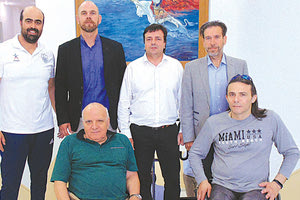 Από τη χθεσινή συνέντευξη Τύπου για τους αγώνες «Festos Cup» στο Τυμπάκι