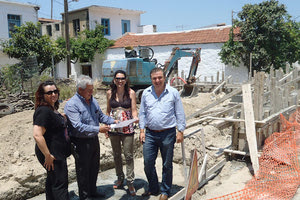 Εργασίες πραγματοποιούνται στο Δημοτικό Σχολείο Κεραμουτσίου