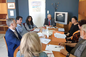 Προεδρεύοντος του κ. Λαμπρινού η σύσκεψη για την αξιοποίηση των πηγαδιών