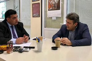 Για τον ξενοδοχειακό κλάδο ενημερώθηκε ο Νίκος Ηγουμενίδης