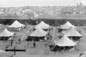 ΦΩΤΟ ΗΜΕΡΑΣ: Το στρατόπεδο των Εγγλέζων στο Ηράκλειο