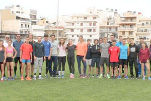 Κορυφαίοι αθλητές στίβου σε καμπ προετοιμασίας