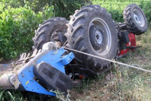 ΤΣΙΦΟΥΤ ΚΑΣΤΕΛΛΙ: Καταπλακώθηκε  από το τρακτέρ
