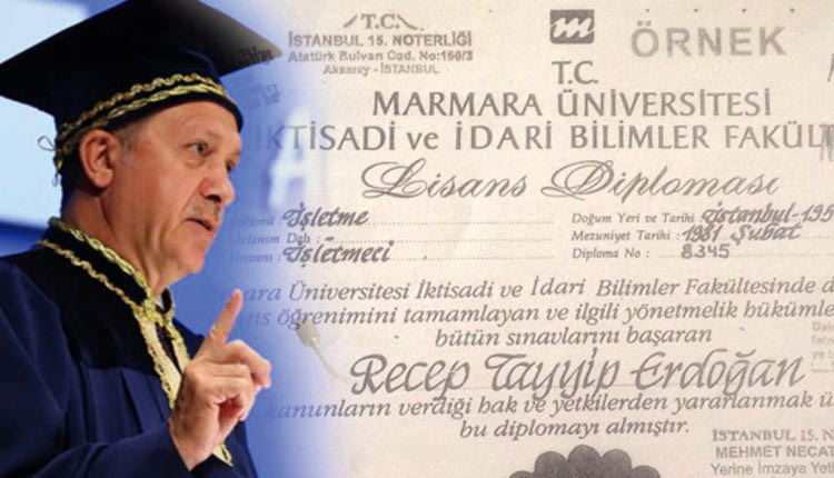 Χαμός γίνεται πάλι στην Τουρκία! Το νέο αφήγημα είναι το…πτυχίο του Ερντογάν!