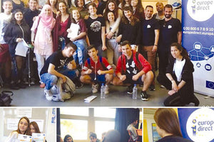 Η «Ζωντανή Βιβλιοθήκη» φιλοξενήθηκε στο Καλλιτεχνικό σχολείο Ηρακλείου.