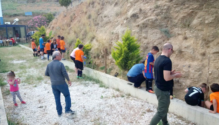 Μια ακόμα δενδροφύτευση πραγματοποιήθηκε στο Γάζι, αυτή τη φορά στην περιοχή δίπλα στο γήπεδο της ομάδας του Αλμυρού