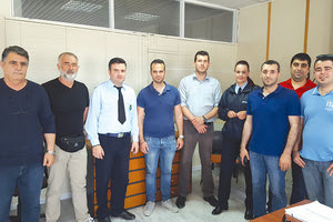 Από την επίσκεψη των συνδιακλιστών στο ΑΤ αεροδρομίου