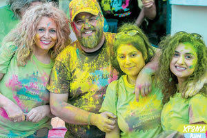 Με τεράστια επιτυχία ολοκληρώθηκε στο Αρκαλοχώρι το 4ο Χρώμα Run.