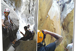 Καταρριχήσεις στα άδυτα των φαραγγιών