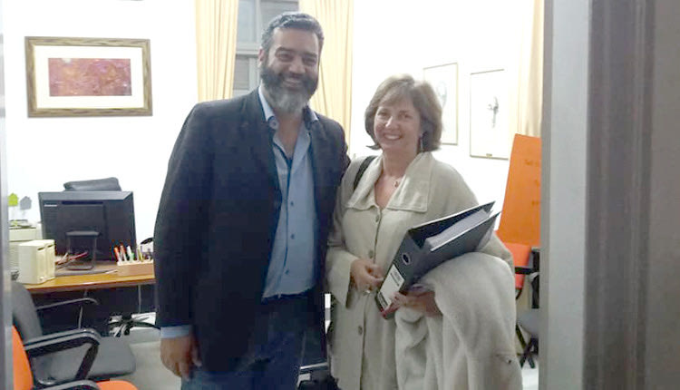 Ο Γιάννης Χαρωνίτης παρέδωσε στην Ειρήνη Βρέντζου τα ηνία του ΤΕΕ ΤΑΚ 