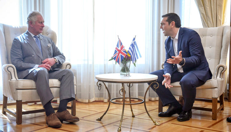 Με τον Κάρολο ο Αλέξης Τσίπρας