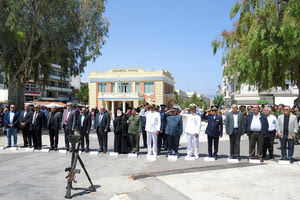 Τίμησαν την επέτειο της Εθνικής Αντίστασης