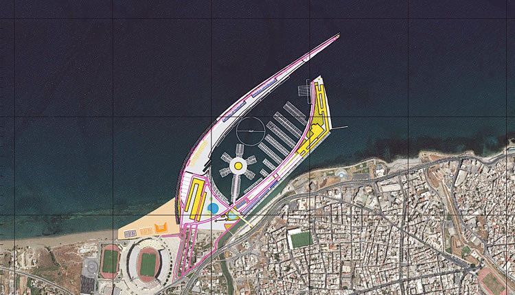 η μαρίνα στο Παγκρήτιο Στάδιο