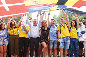 ι 800 φοιτητές από 75 διαφορετικές χώρες που βρίσκονται στο Ηράκλειο, στο πλαίσιο του εκπαιδευτικού προγράμματος Erasmus Student Network